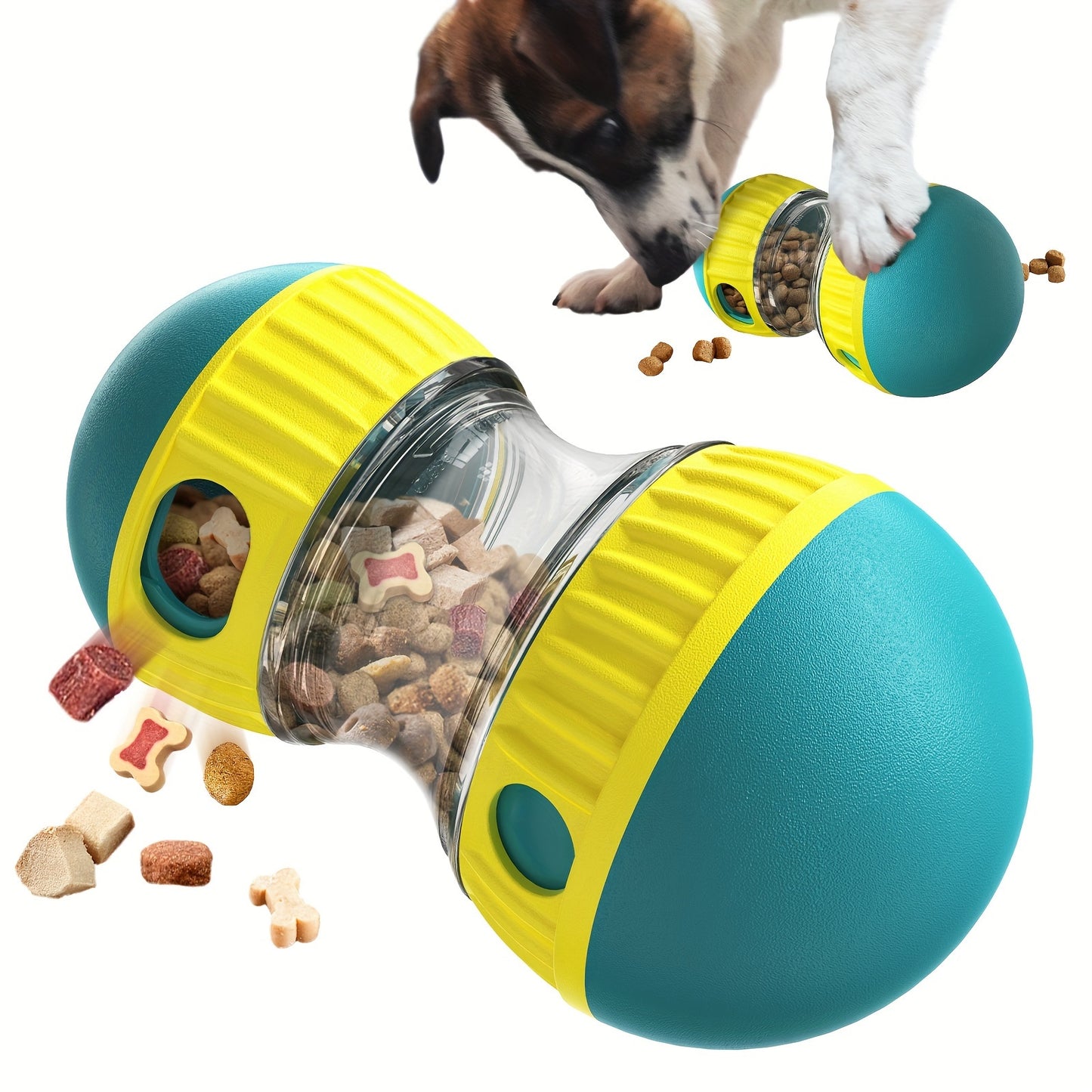Interactive Slow Feeder Dog Toy Ball