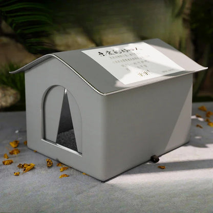 Waterproof Outdoor Pet Cave Bed