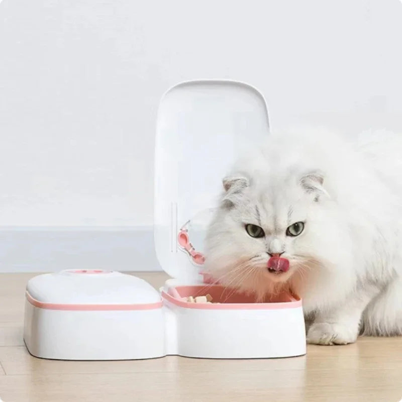 Automatic Timed Pet Feeder with Cooling