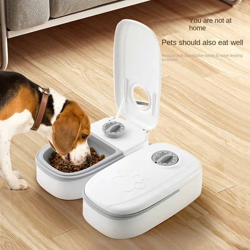 Automatic Timed Pet Feeder with Cooling