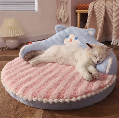 Velvet Pet Bed Cushion