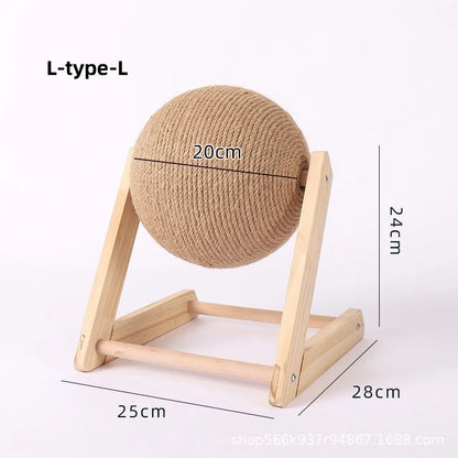 Sisal Rope Scratching Ball for Cats