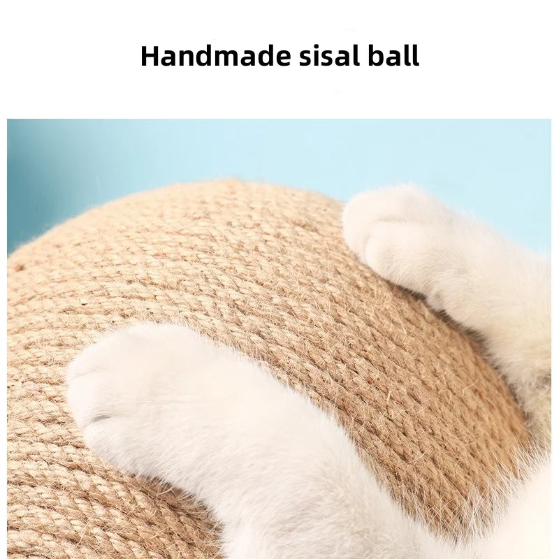 Sisal Rope Scratching Ball for Cats