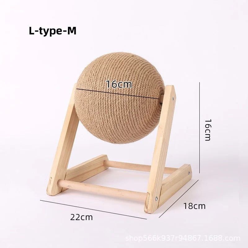 Sisal Rope Scratching Ball for Cats