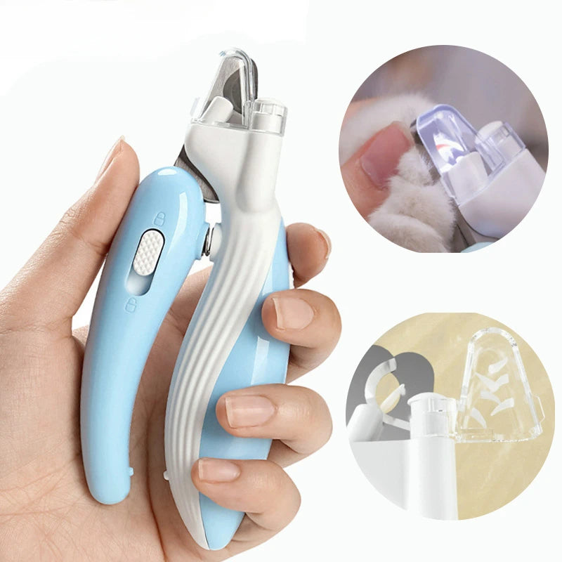 LED Pet Nail Clippers with Light