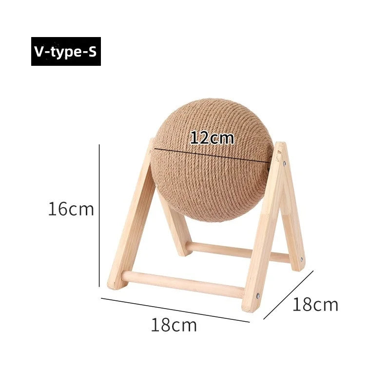 Sisal Rope Scratching Ball for Cats