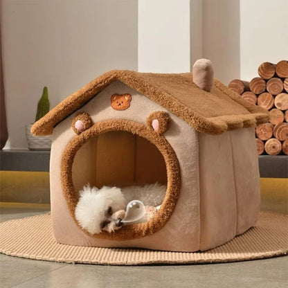 Foldable Pet Cave House