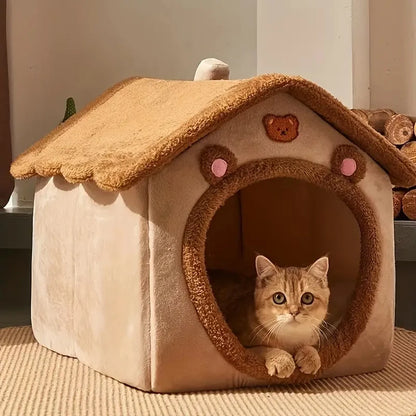 Foldable Pet Cave House