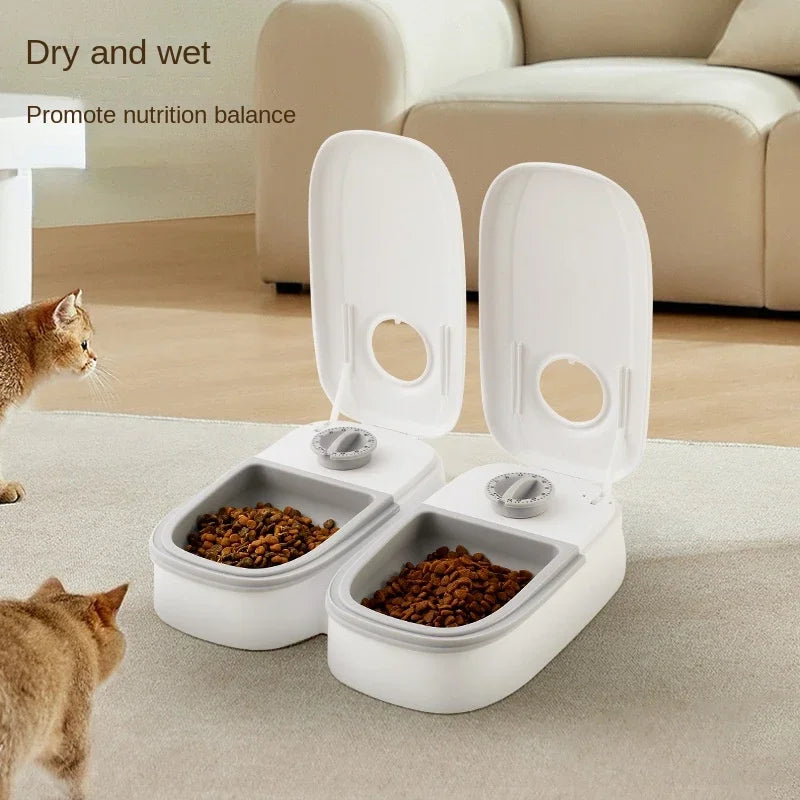 Automatic Timed Pet Feeder with Cooling
