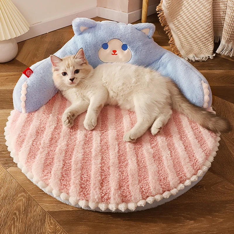 Velvet Pet Bed Cushion