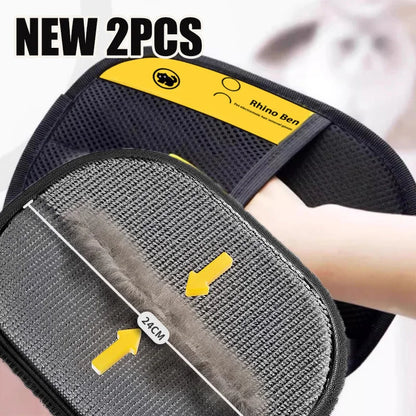 Pet Hair Removal & Grooming Gloves