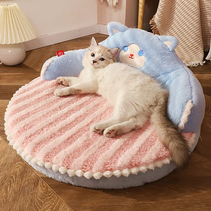 Velvet Pet Bed Cushion