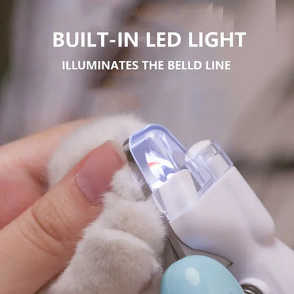 LED Pet Nail Clippers with Light