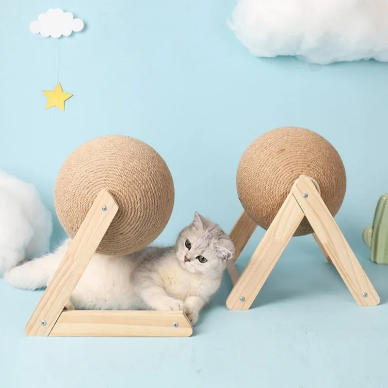Sisal Rope Scratching Ball for Cats