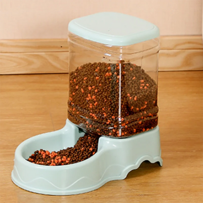 Large Capacity Automatic Pet Feeder & Water Bowl Set