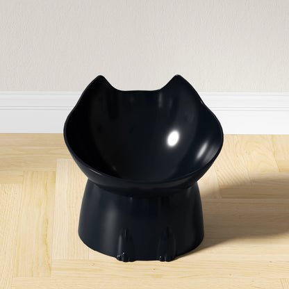 Elevated Cat Bowl with Tilted Design