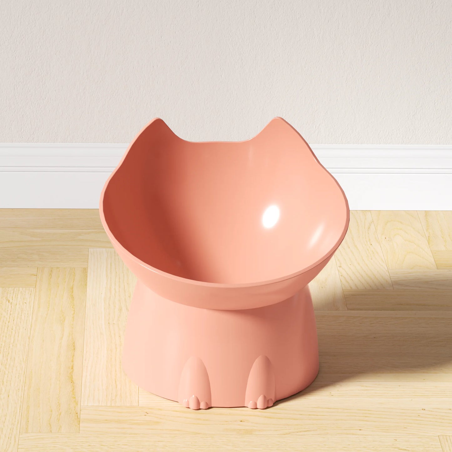 Elevated Cat Bowl with Tilted Design