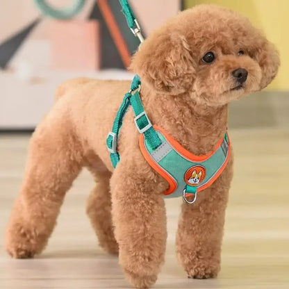 Reflective No-Pull Pet Harness with Leash