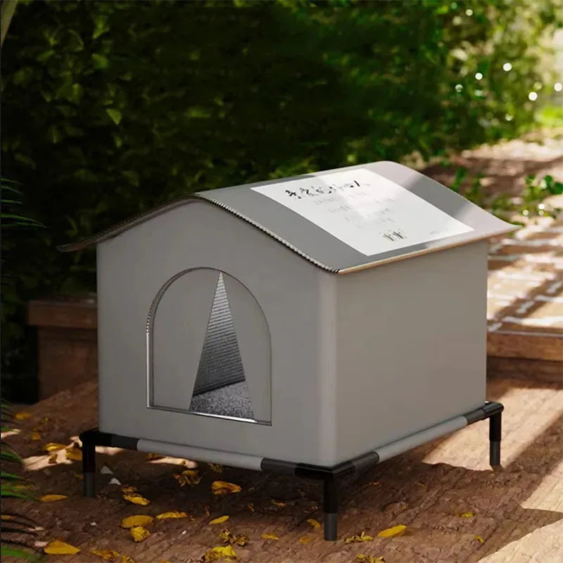 Waterproof Outdoor Pet Cave Bed