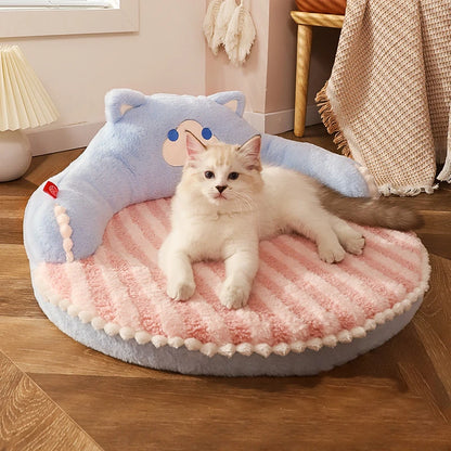 Velvet Pet Bed Cushion