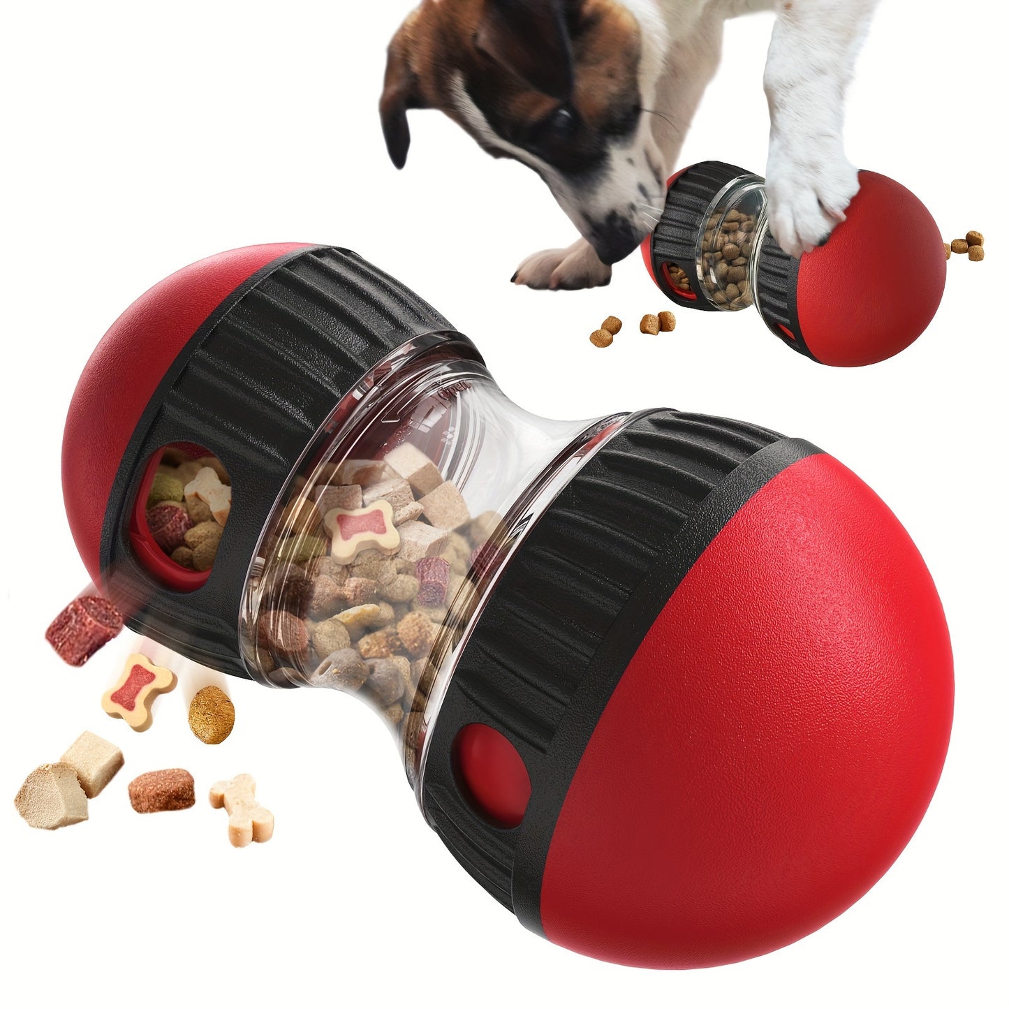 Interactive Slow Feeder Dog Toy Ball
