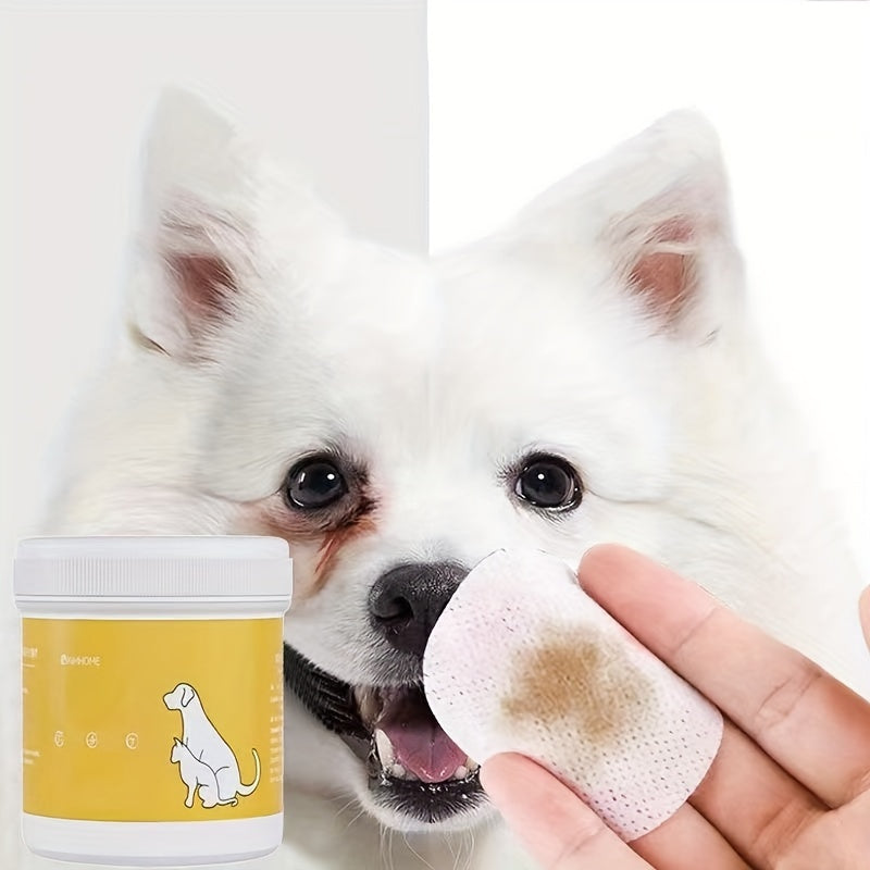 Pet Eye Cleaning Wipes - 200 Pack for Tear Stain Removal